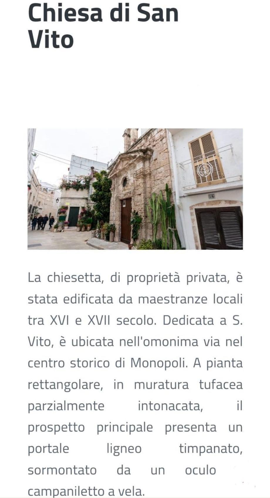 Grotta San Vito Appartement Monopoli Buitenkant foto